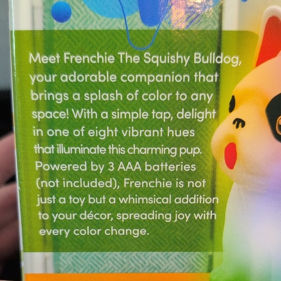 Cute French Bulldog Night Light. NIB. - Picture 8 of 9